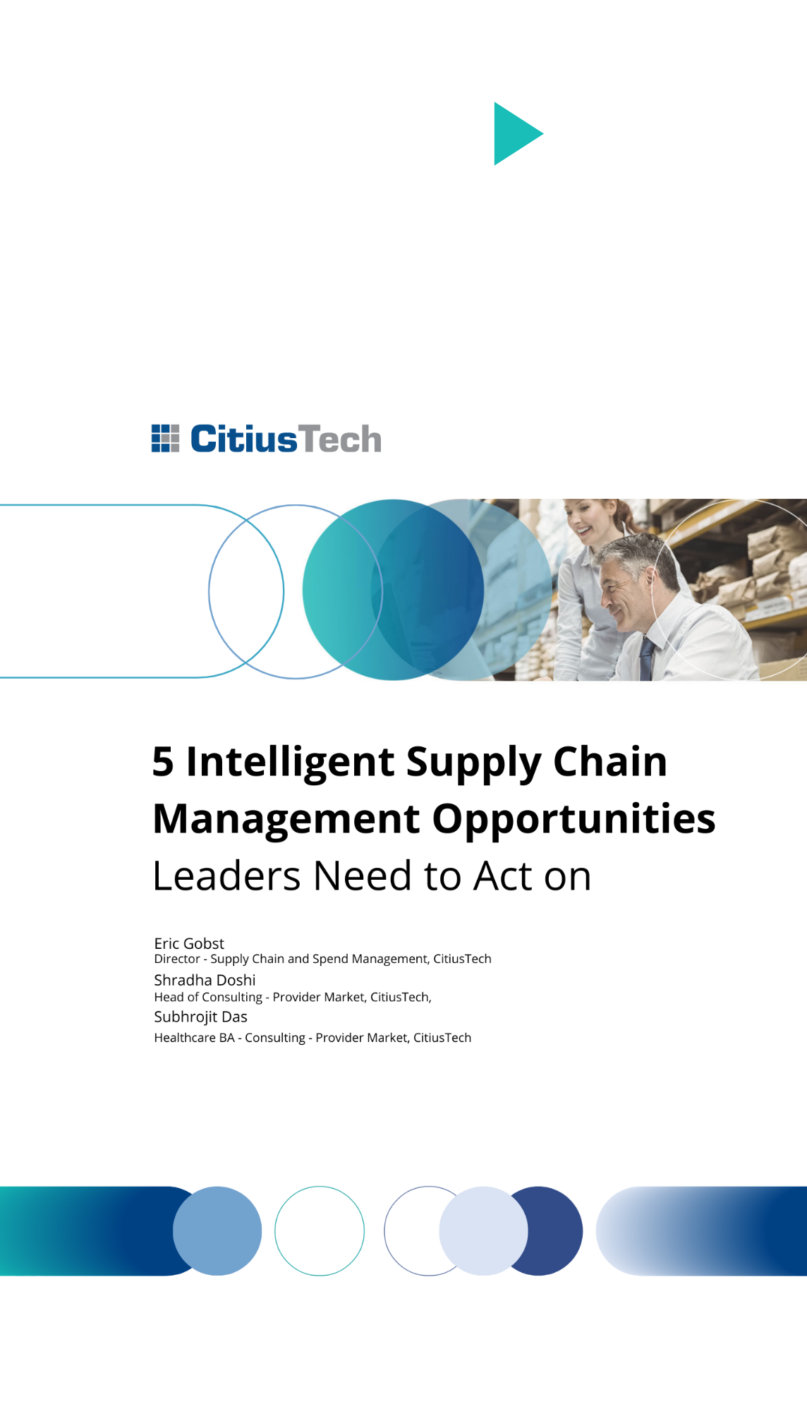 5 Intelligent Supply Chain Management Opportunities Leaders Need to Act on