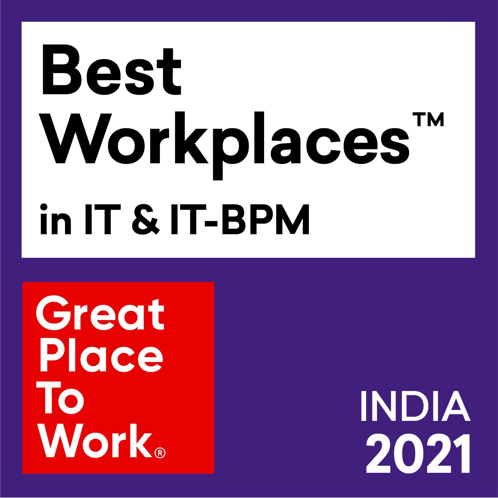 CitiusTech has been recognized as one of India’s Best Workplaces in IT & IT-BPM 2021 for 6 years in a row!